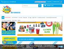 Tablet Screenshot of bbi-kermesse.com